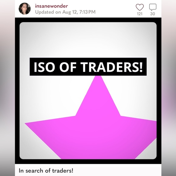ISO traders 🩷 - Picture 1 of 1